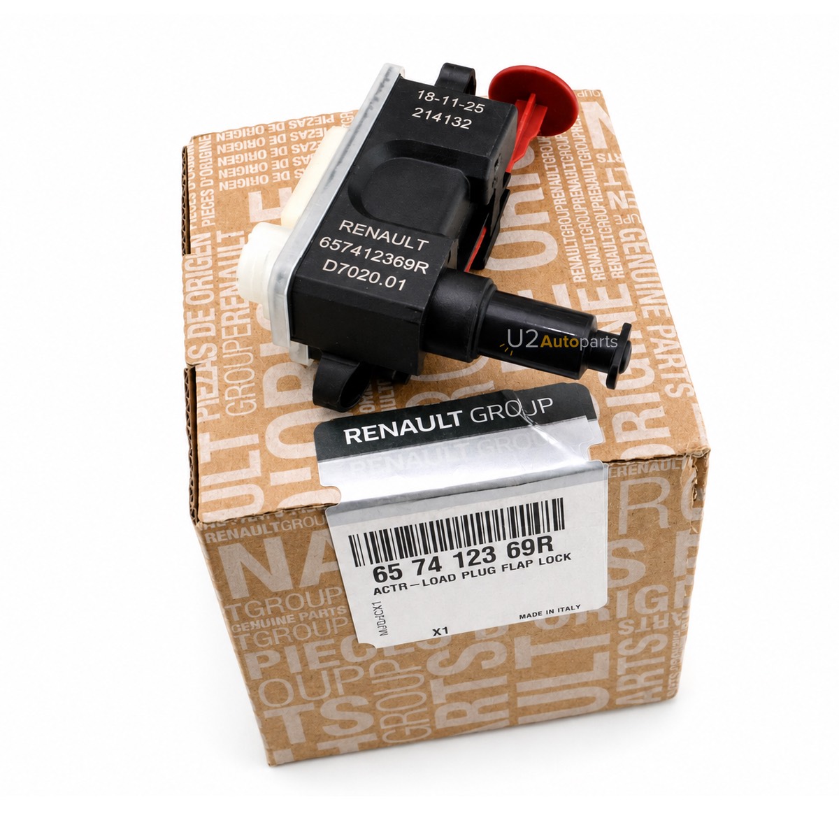 Charging Port Flap Actuator 657412369R Renault