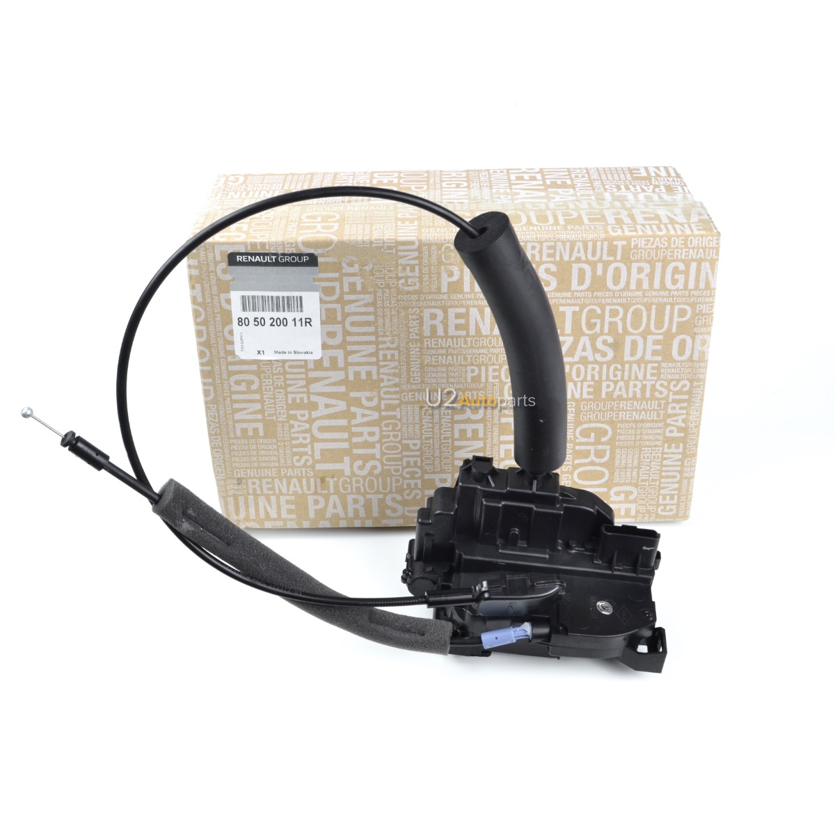 Door lock, front right 805020011R Renault